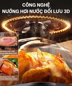 Lò Nướng 25L Đa Chức Năng Hơi Nước Nướng Đối Lưu 17 Lò Nướng 25L-6